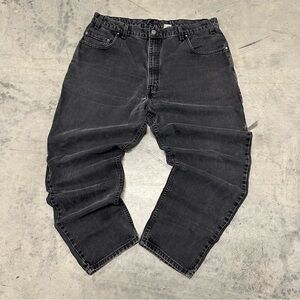 Vintage Levis 540 Jeans Mens 40x32 Medium Wash faded black Brown Tab Made In USA